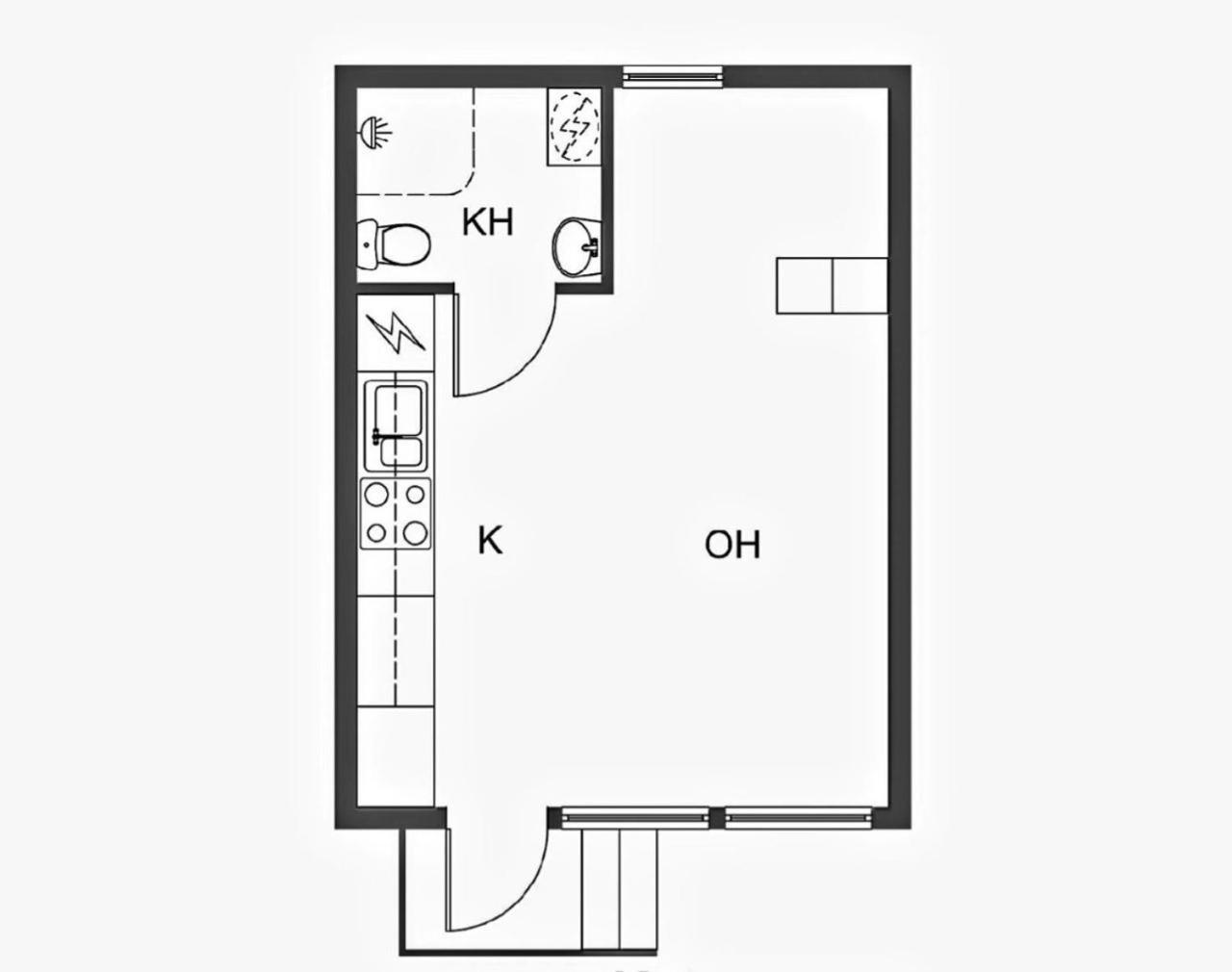 Lomayksioe C 2 Sotkamon Keskustassa Apartment Exterior photo